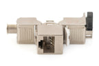 Digitus Módulo keystone Cat. 6A, apantallado con gestor de cable inteligente (DN-93617-4)