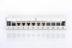 Digitus Panel de parcheo modular de sobremesa, apantallado, 12 puertos