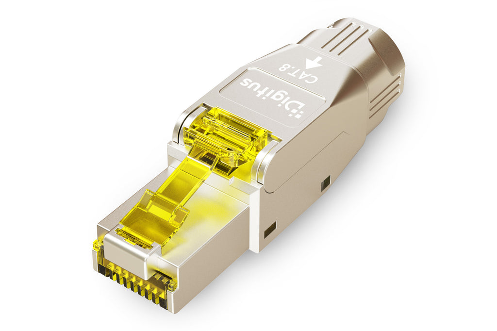 Digitus CAT 8.1 field connector, shielded, tool-free mounting connection