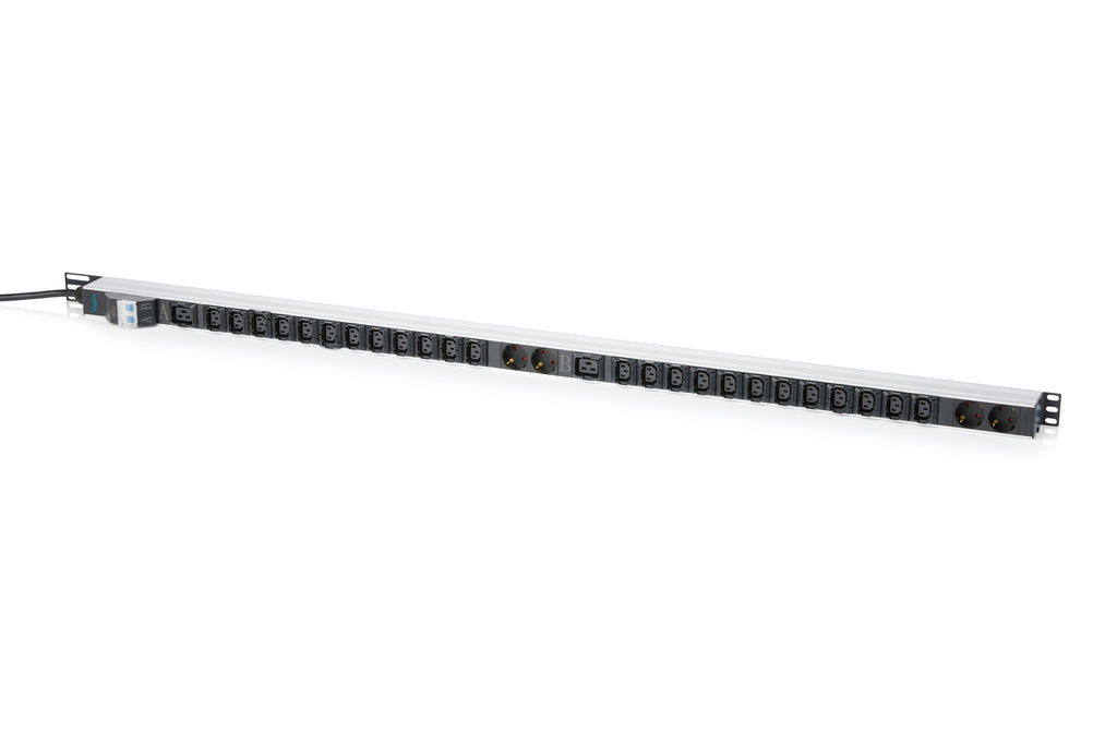 Digitus PDU IT básica, monofásica 32 A, 24 x C13, 2 x C19