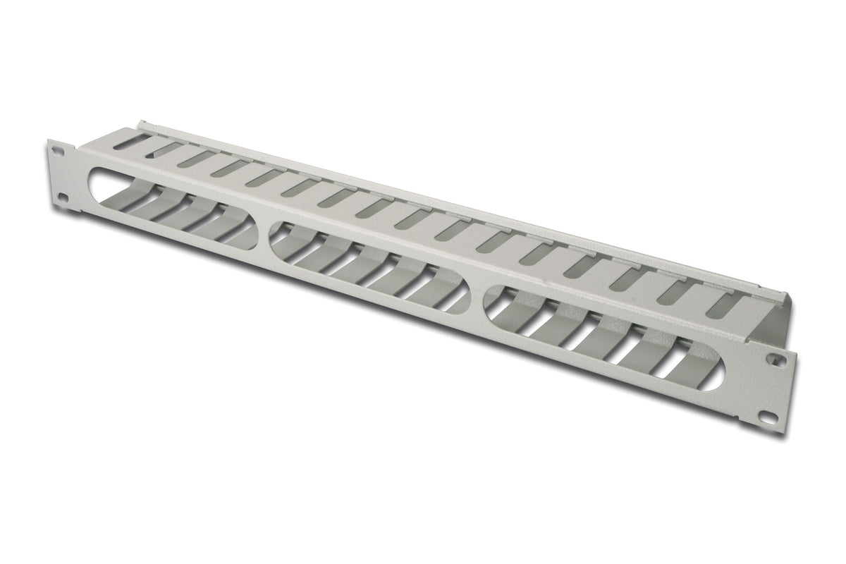 Digitus Panel de gestión de cables con tapa desmontable para armarios de 483 mm