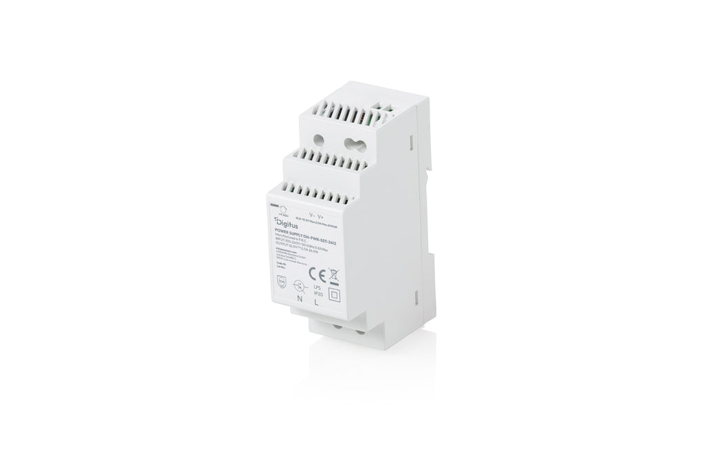 Digitus Fuente de alimentación de carril DIN escalonada 12V / 2A / 24W