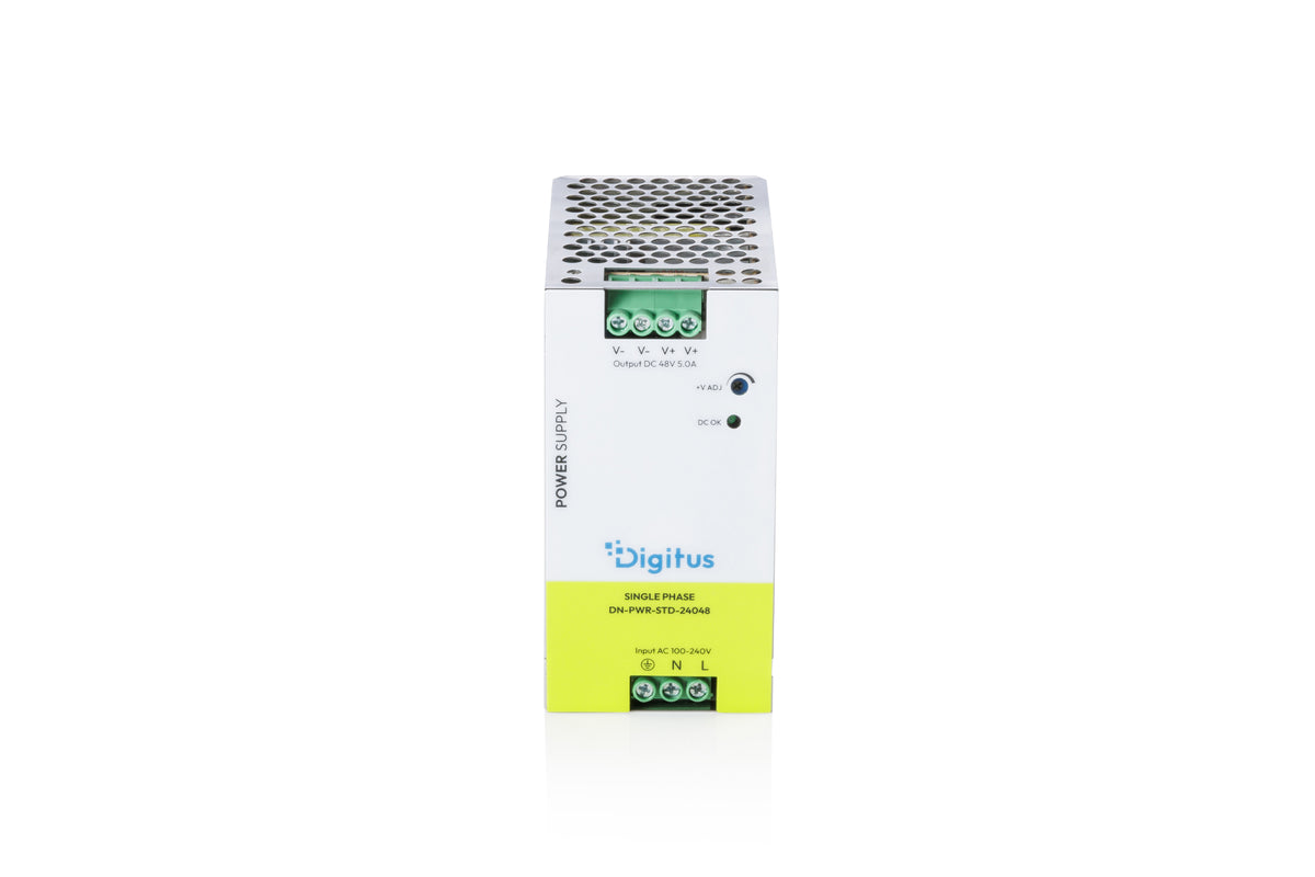 Digitus Industrial power supply, 48V DC, 5A, 240W, AC-DC, metal housing