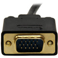 Startech DP2VGAMM10B - Convertidor Activo DP, Macho a Macho, 1920x1200, 1080p