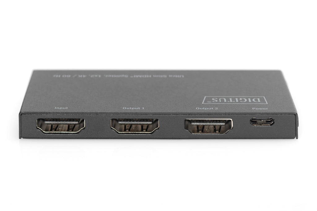 Digitus Ultra Slim HDMI Splitter, 1x2, 4K / 60 Hz