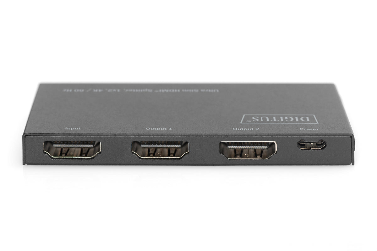 Digitus Ultra Slim HDMI Splitter, 1x2, 4K / 60 Hz