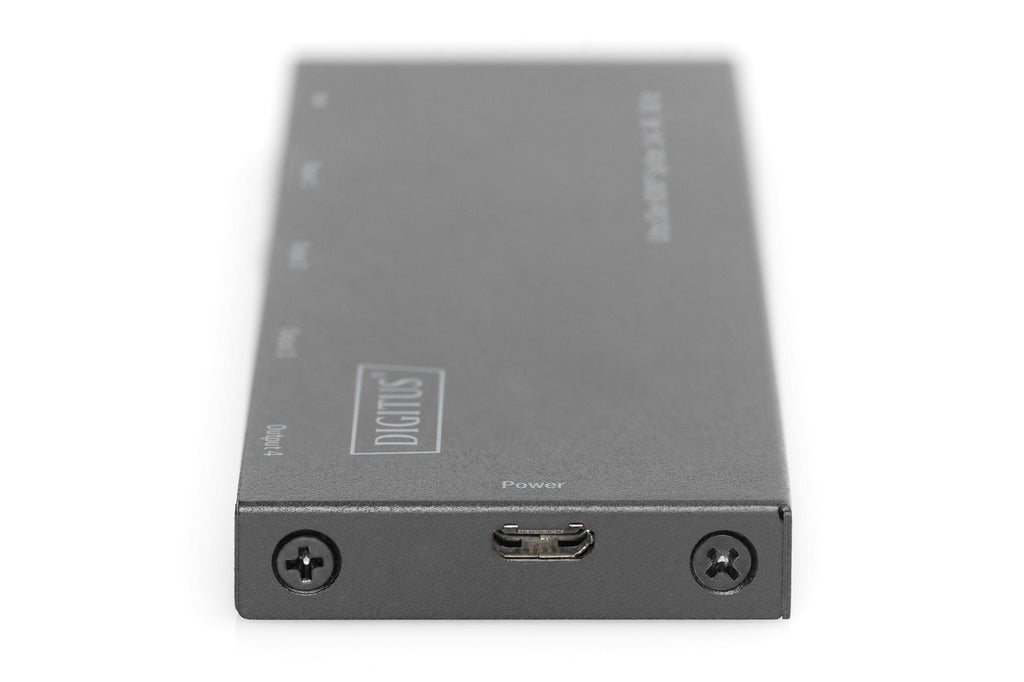 Digitus Ultra Slim HDMI splitter, 1x4, 4K / 60 Hz