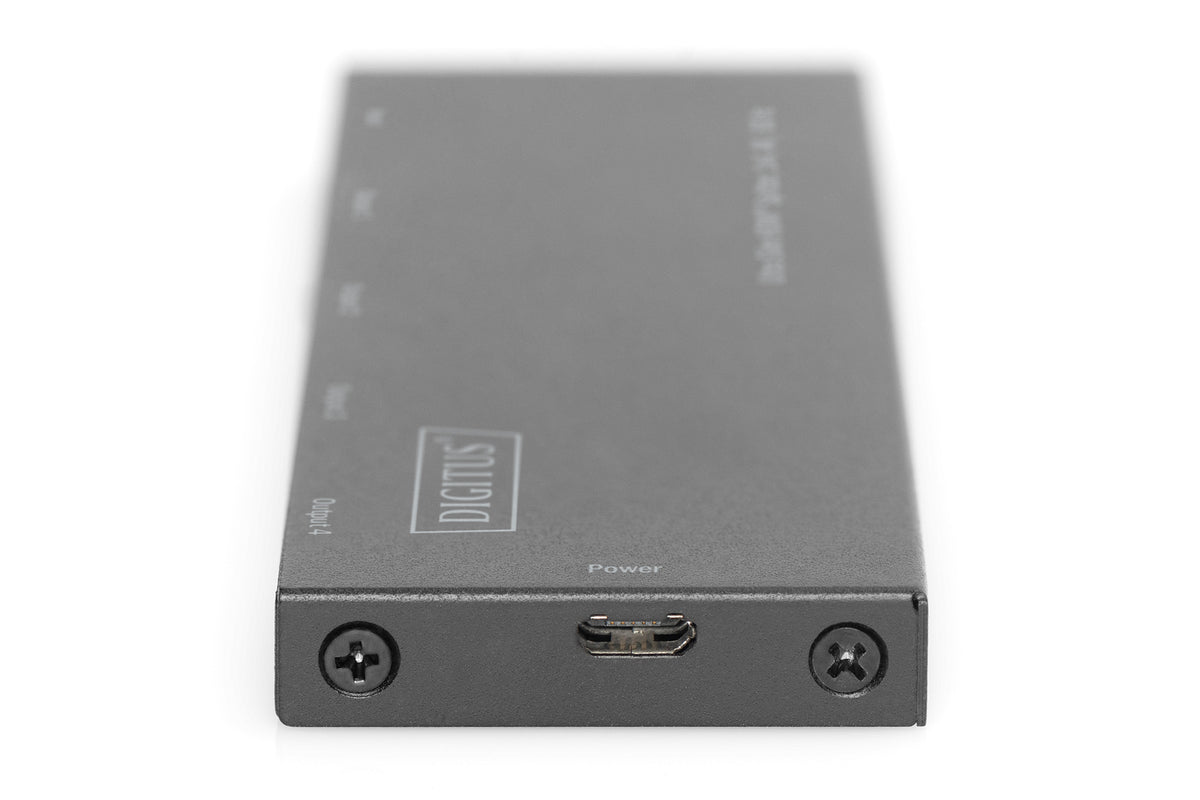 Digitus Ultra Slim HDMI splitter, 1x4, 4K / 60 Hz
