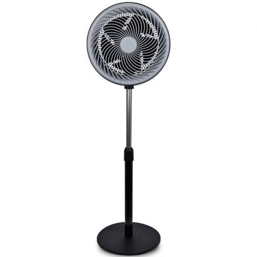 Ventilador de Pie Daewoo DW9004/ 90W/ 5 Aspas 30cm/ 3 Velocidades