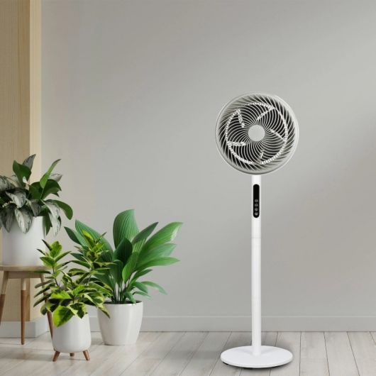 Ventilador de Pie Daewoo DW9008/ 90W/ 5 Aspas 25cm/ 3 Velocidades (4)