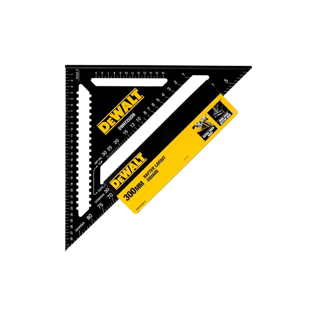 DeWALT DWHT25228-0 regla 300 mm aluminio negra, amarilla (3)