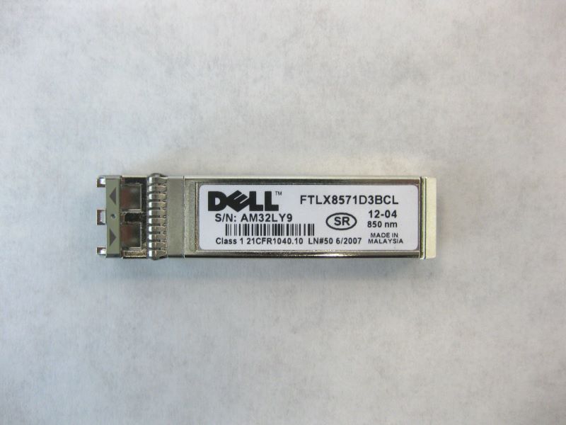 Dell FINISAR 10GBPS SFP+ módulo FTLX8571D3BCL-RFB – Reacondicionado
