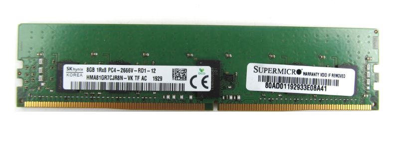 Dell 8GB 1Rx8 PC4-21300V-R HMA81GR7CJR8N-VK-RFB – Reacondicionado