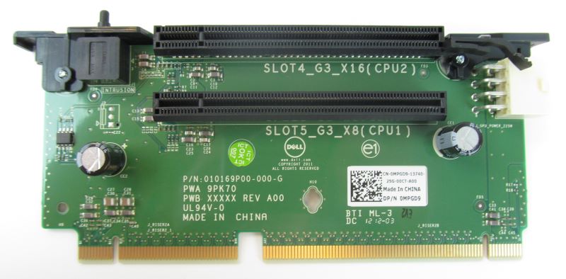Dell PER720 RISER CARD SLOT4/5 MPGD9-RFB – Reacondicionado (3)