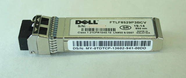 Dell 16GB SFP+ OPTICAL TRANSCEIVER FTLF8529P3BCV-RFB – Reacondicionado (3)