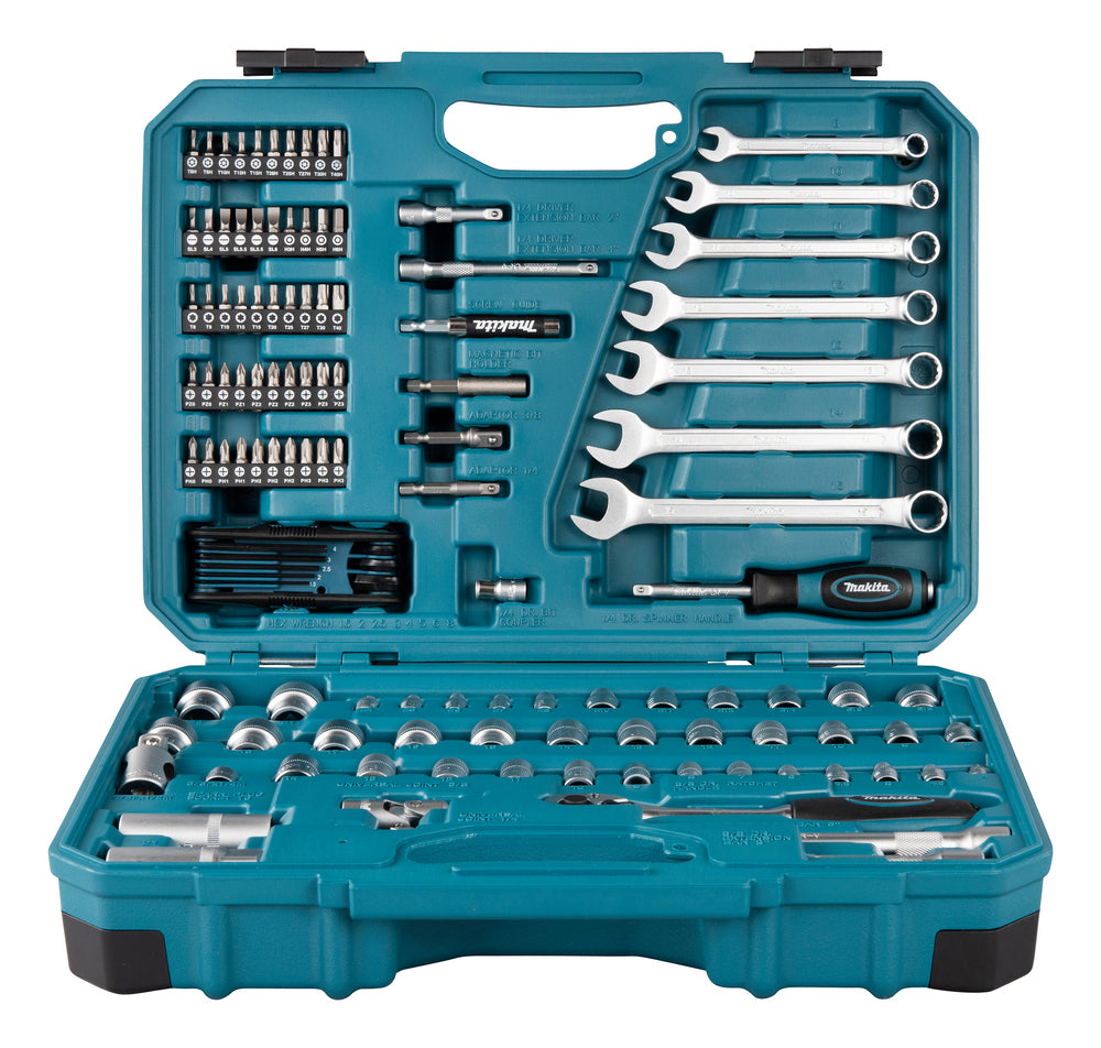 Makita Juego De Mantenimiento De 120 Piezas E-06616