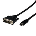 EFB Elektronik EBUSBC-DVIK.2 cable adaptador de vídeo 2 m USB Type-C DVI-D Negro