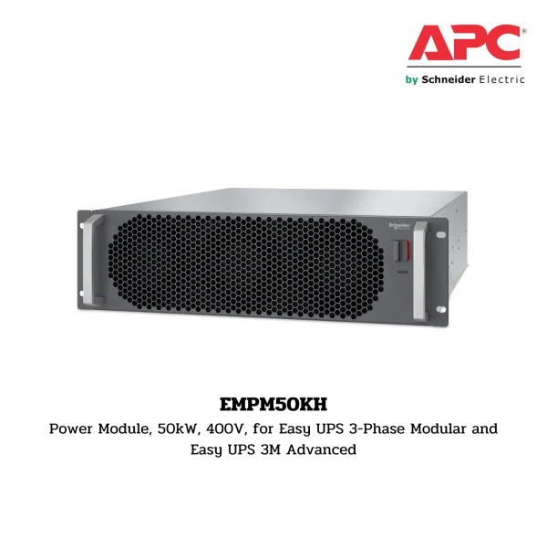 APC Easy UPS 3-Phase Modular 50kW negro EMPM50KH