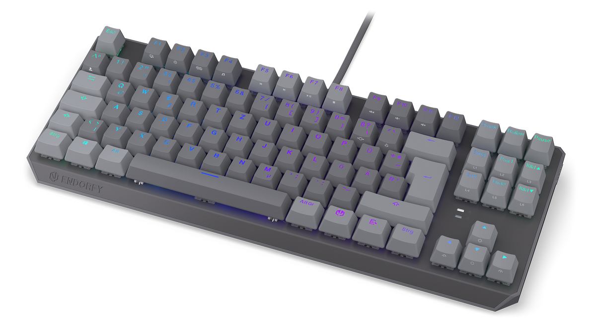 ENDORFY Thock V2 TKL red Switches DE Layout