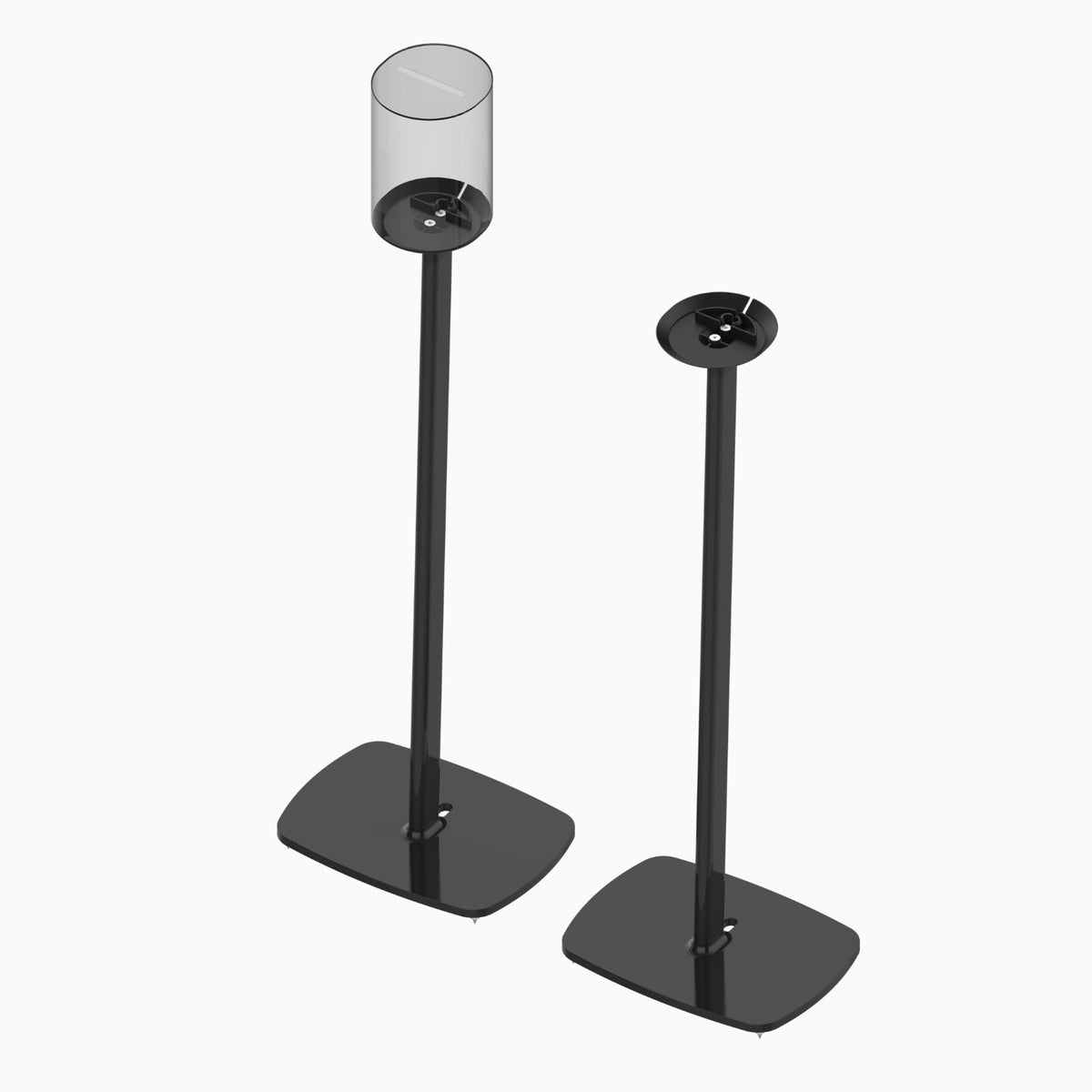 Flexson FLXE100FS2021EU soporte de altavoz de suelo aluminio, Steel negro