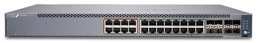 Juniper EX4100-24MP conmutador de red No gestionado Alimentación Ethernet 1U (4)