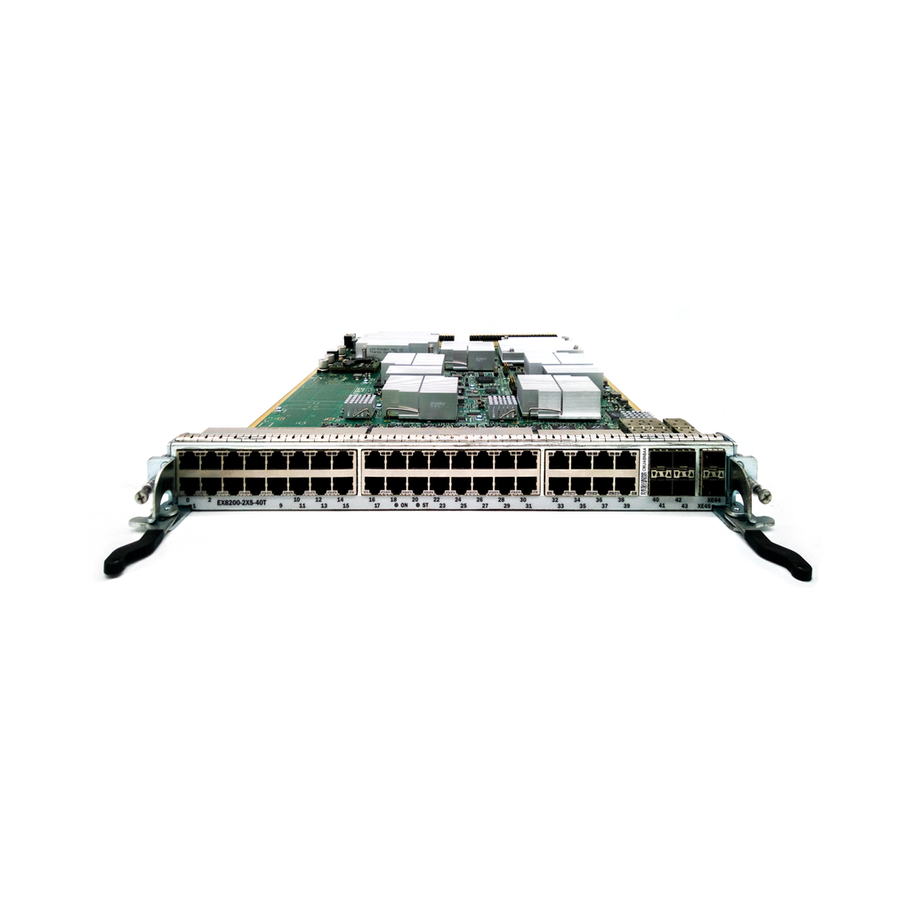 Tarjeta combo Juniper con 40 puertos EX8200-2XS-40T-RFB – Reacondicionado (3)