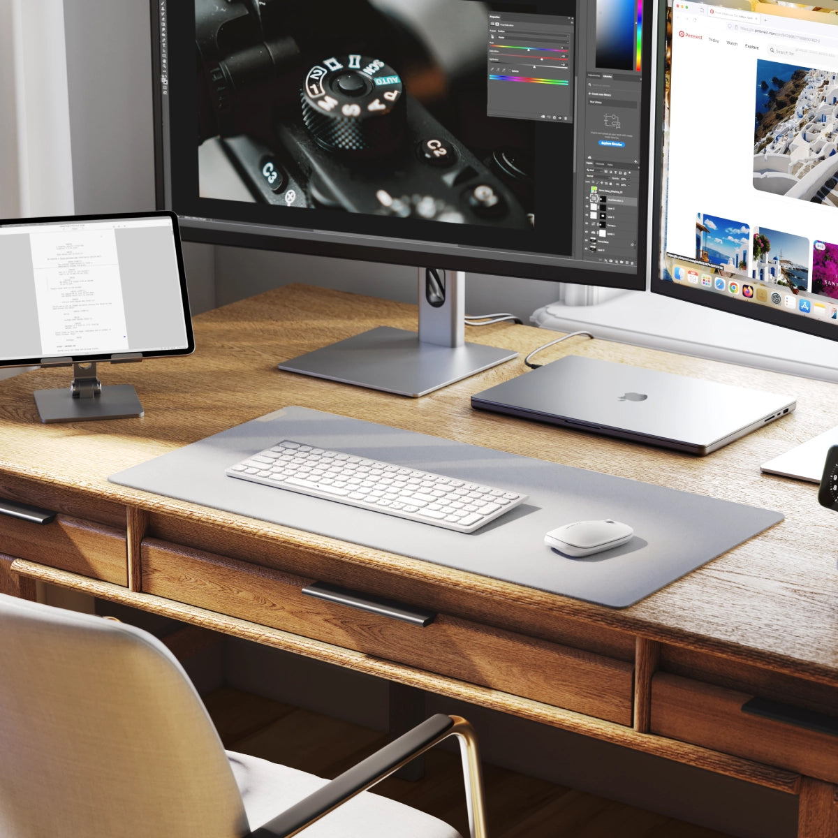 Echelon teclado/ratón compacto recargable USB-C Bluetooth para Mac UK