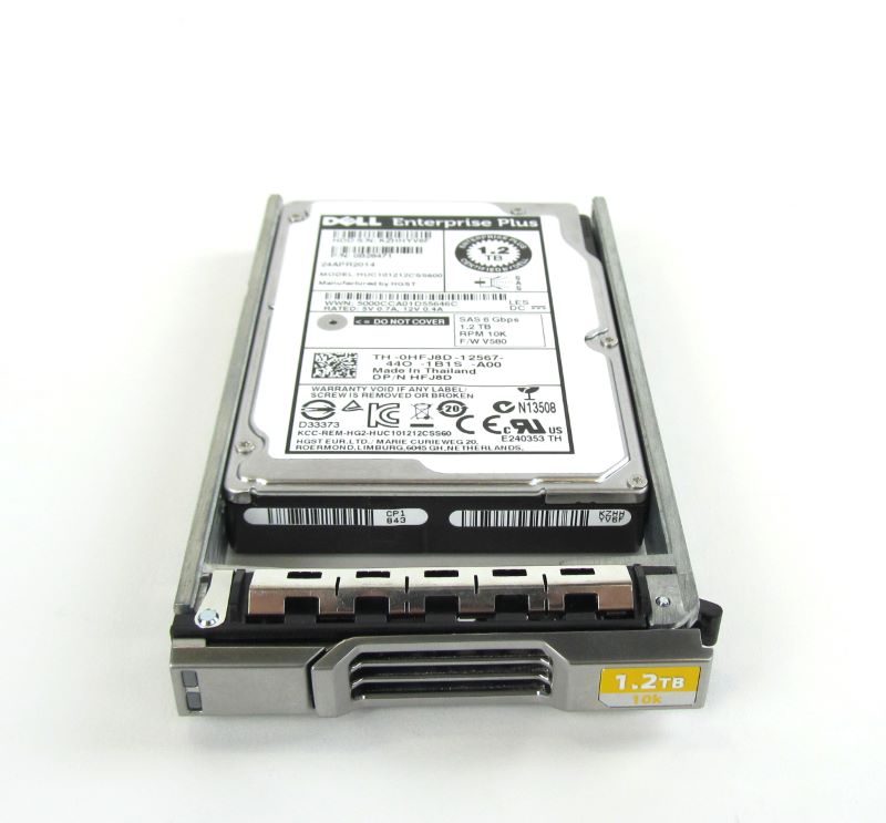 Dell 1.2TB 10K 6G 2.5" SAS HDD HFJ8D-EQL-RFB – Reacondicionado (3)