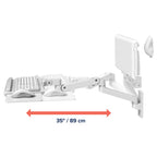 Ergotron 45-685-290 - Bandeja para montaje de brazo para teclado/ratón (2)