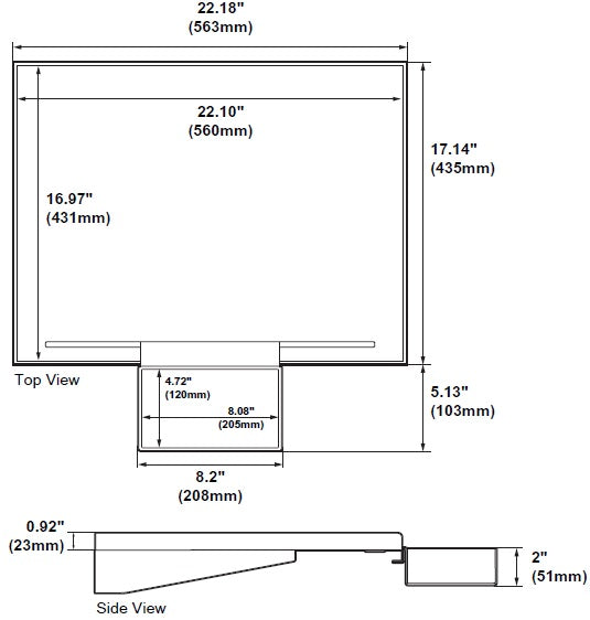 Ergotron 98-417-282 - TAA Compliant Version, estante, alta resistencia (3)