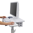 Ergotron SV10-1300-0 - Carrito, ligero, para pantalla LCD / equipo PC, médico (3)