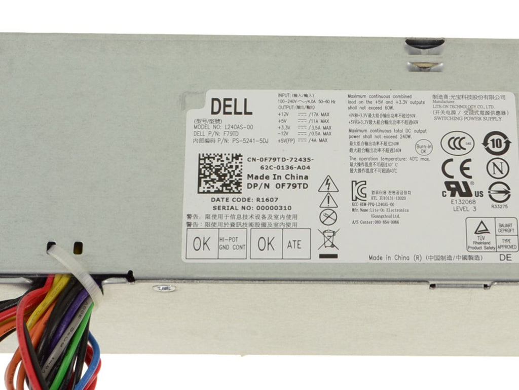 Dell PWR SPLY 240 SFF APFC 5KM F79TD-RFB – Reacondicionado (4)