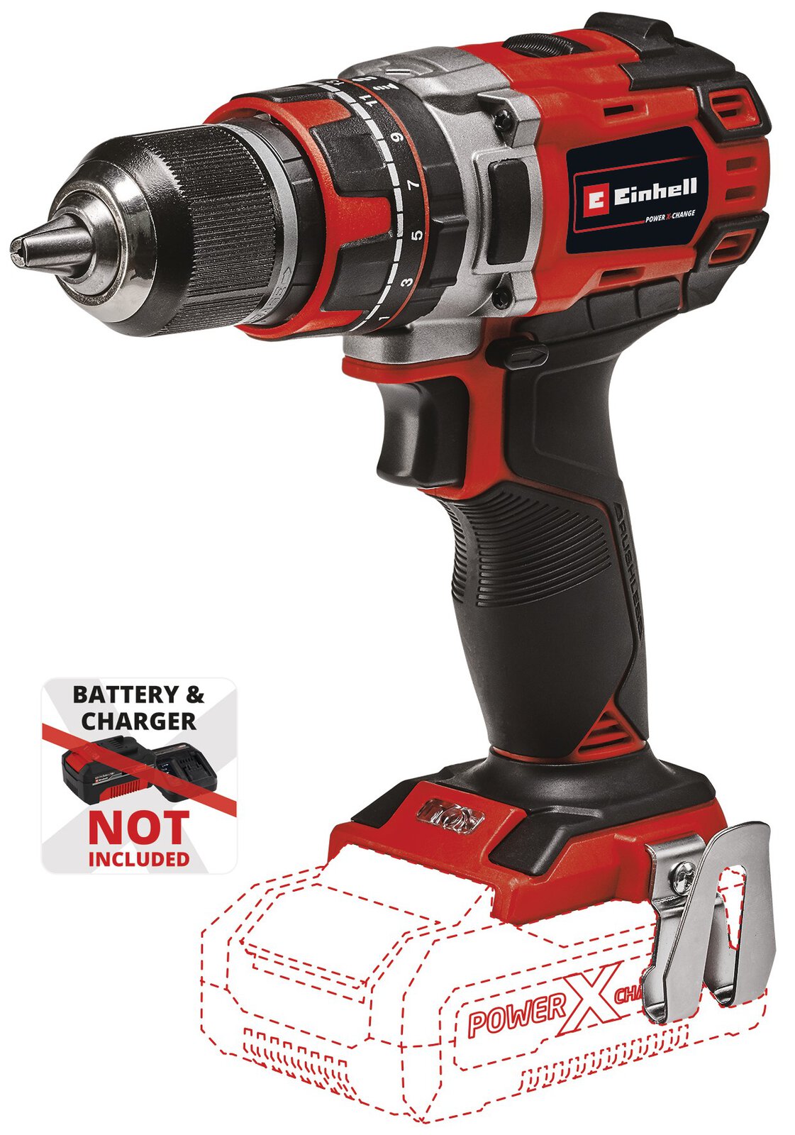 Einhell TE-CD 18/50 Li-i BL Solo 1,22