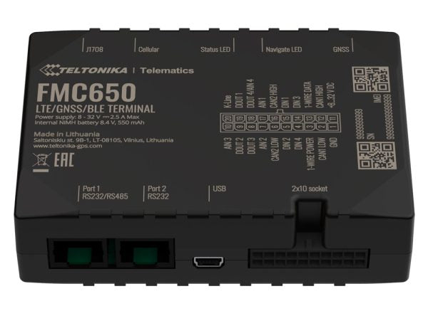Teltonika Networks localizador 4G LTE Cat 1 para FMC6501TFE01 (2)