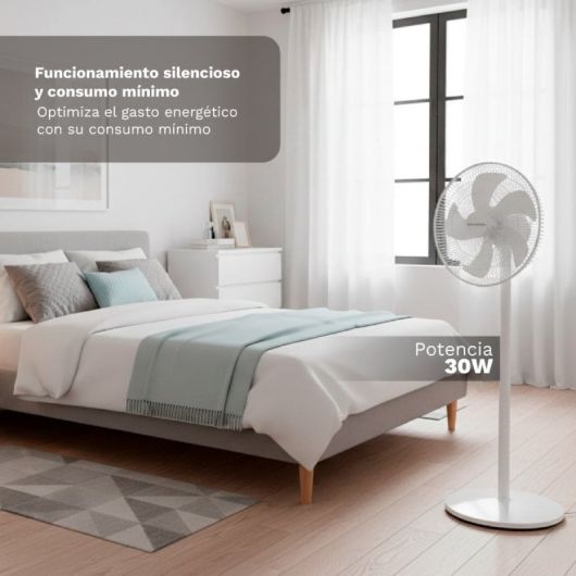Ventilador de Pie Grunkel FS-14PR/ 30W/ 7 Aspas 35cm/ 12 Velocidades (4)