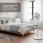 Ventilador de Pie Grunkel FS-14PR/ 30W/ 7 Aspas 35cm/ 12 Velocidades (4)
