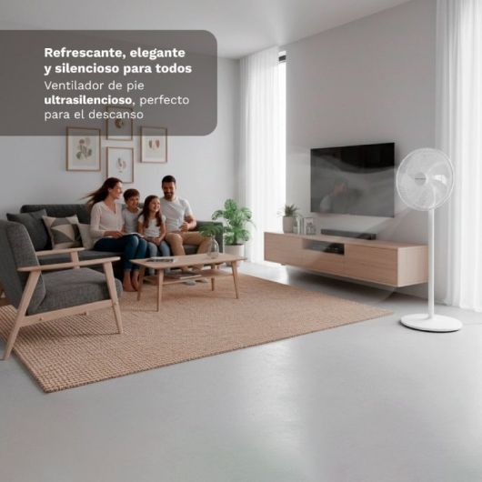 Ventilador de Pie Grunkel FS-14PR/ 30W/ 7 Aspas 35cm/ 12 Velocidades (5)