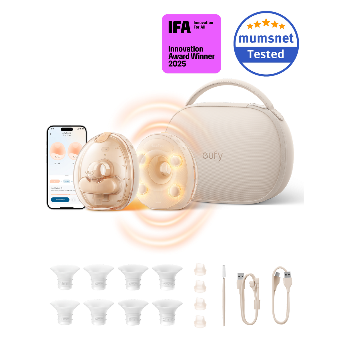 Anker Eufy Wearable Breast Pump S2 Pro T600p082