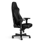 noblechairs Hero cuero auténtico, asiento relleno de aire, respaldo acolchado