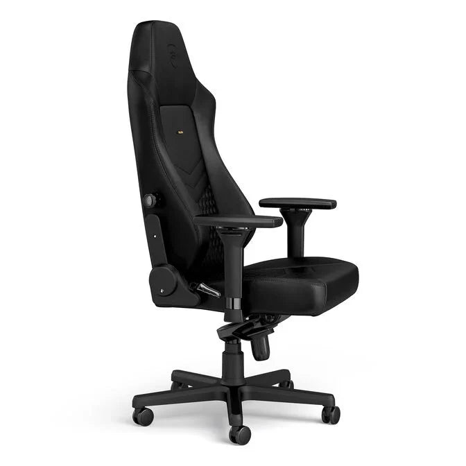 noblechairs Hero cuero auténtico, asiento relleno de aire, respaldo acolchado