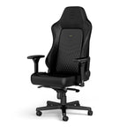 noblechairs Hero cuero auténtico, asiento relleno de aire, respaldo acolchado