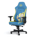 noblechairs HERO silla gaming - Edición Fallout Vault-Tec - Azul/Amarillo