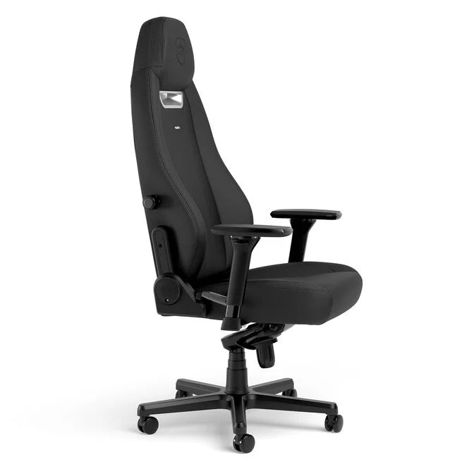 noblechairs LEGEND silla gaming Edición negra, cuero PU de alta tecnología