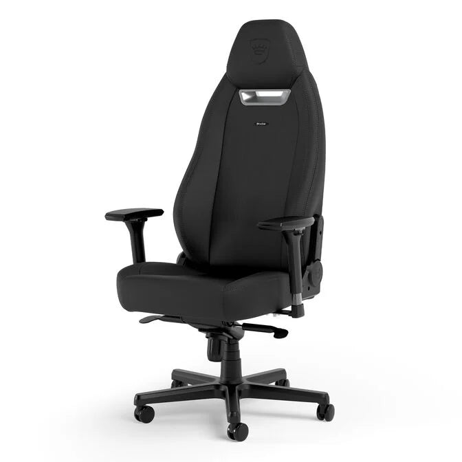 noblechairs LEGEND silla gaming Edición negra, cuero PU de alta tecnología