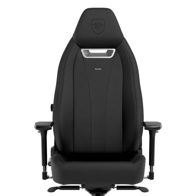 noblechairs LEGEND silla gaming Edición negra, cuero PU de alta tecnología