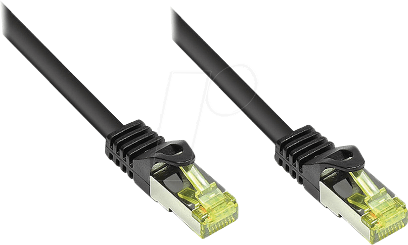 Alcasa 8070R-050S cable de red Negro 5 m Cat7 S/FTP