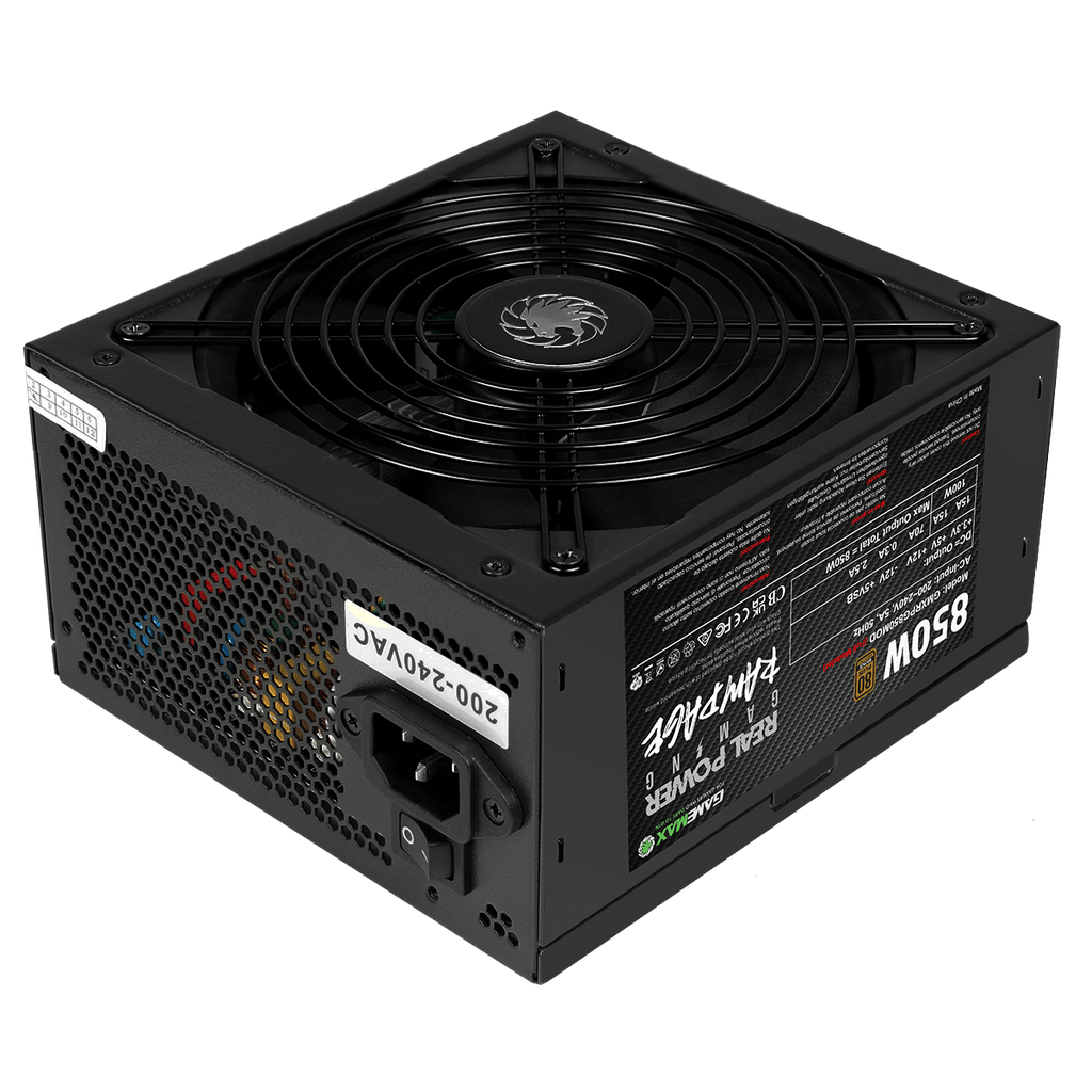 Gamemax RPG Rampage Fuente Alimentación 850W Totalmente Modular 80 Plus