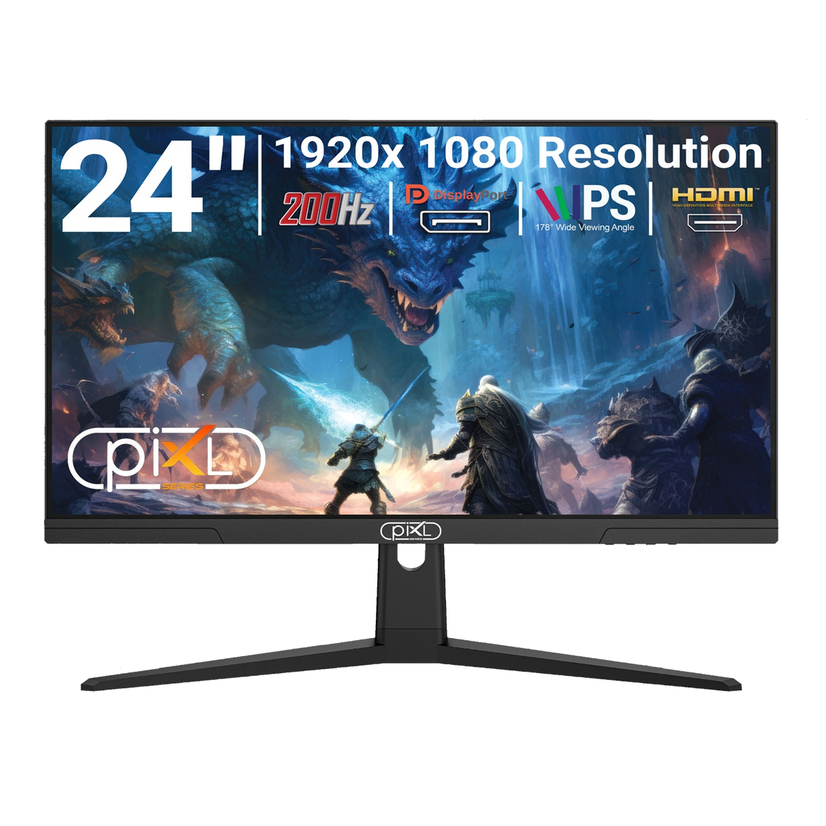 Monitor gaming IPS piXL X-Series GS24IDPHA 24,5 pulgadas Full HD
