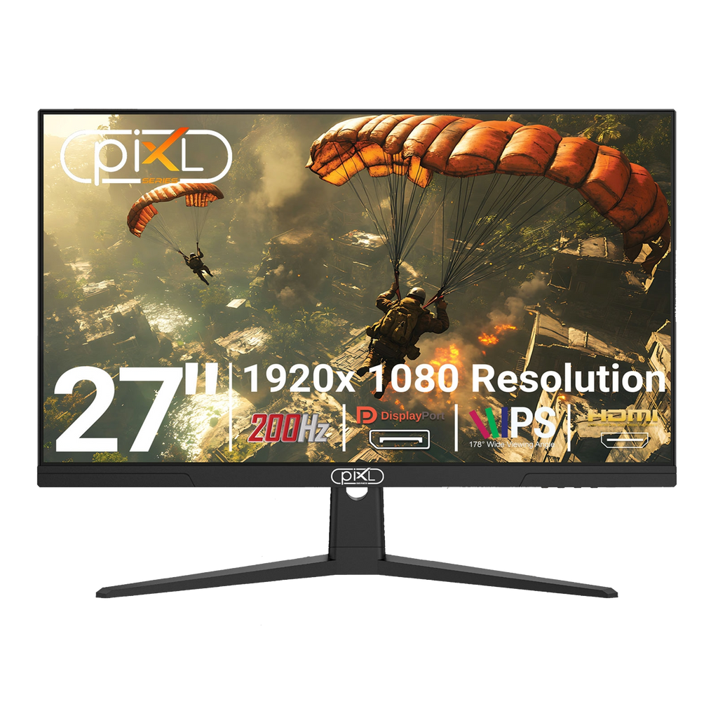 Monitor gaming IPS piXL X-Series GS27IDPHA 27 pulgadas Full HD con tasa