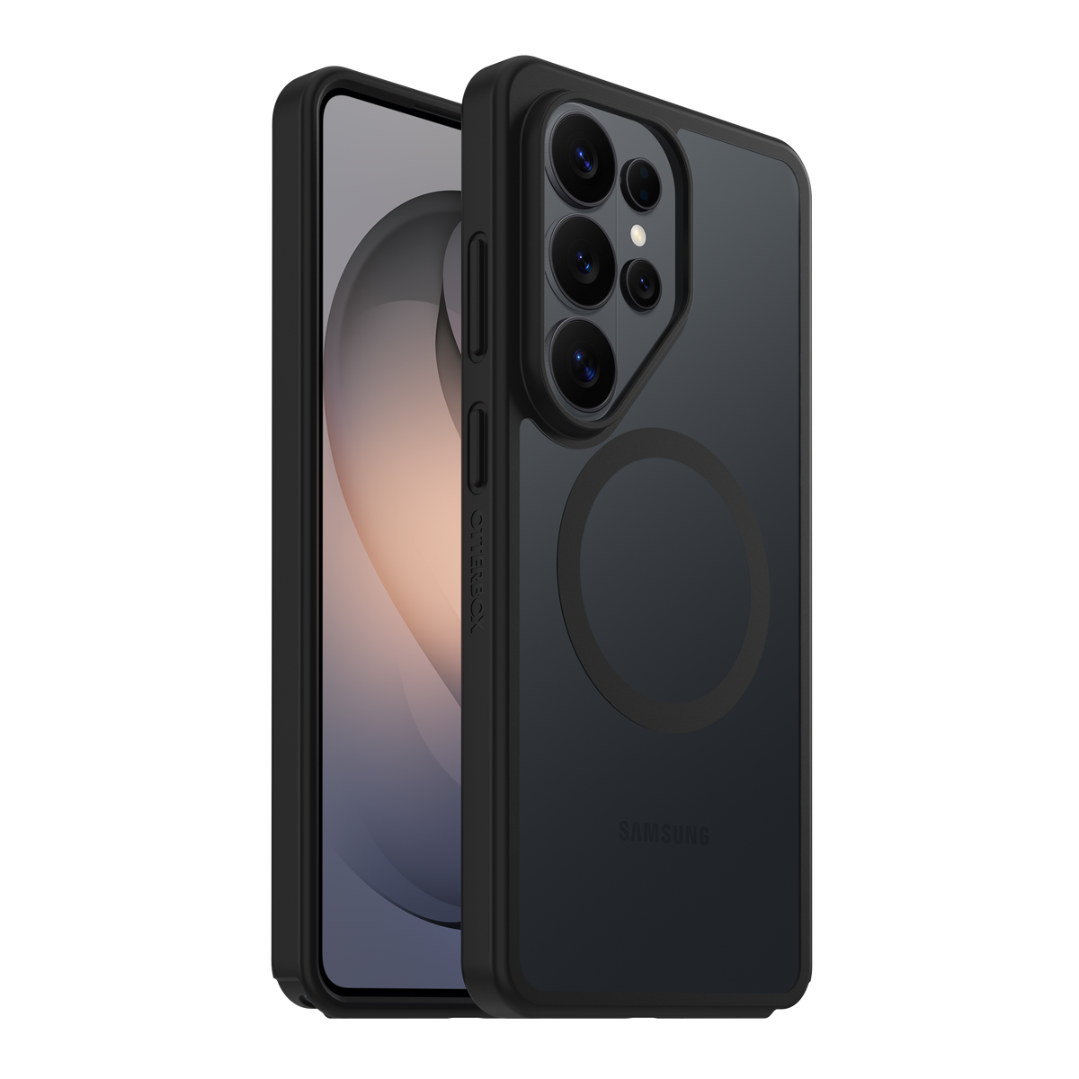 OtterBox React Series - Funda protectora para teléfono móvil - Black Crystal